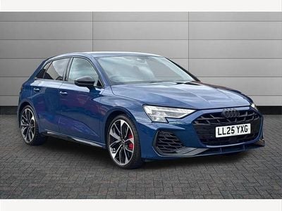 Used Audi S3 Sportback Black Edition 328 HP (241 kW) 2025 Blue Hatchback