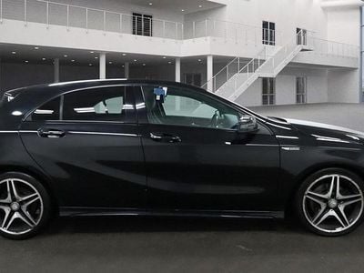 Obsidian black Used 2015 Mercedes A220 AMG Hatchback | £9,475 (Fair price)