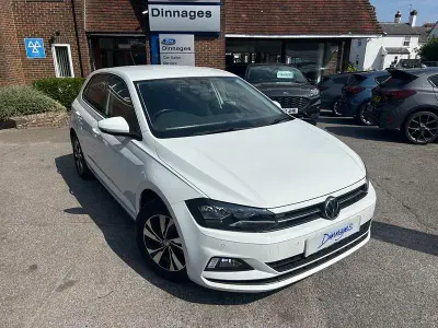 Used VW Polo Match 95 HP (69 kW) 2020 White Hatchback