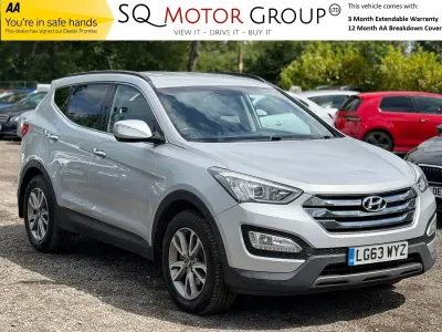 Used Hyundai Santa Fe Premium 197 HP (144 kW) 2013 Silver SUV