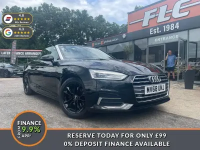 Used Audi Cabriolet Sport 190 HP (139 kW) 2018 Black Cabriolet