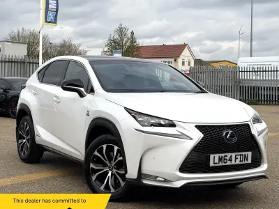 Usado Lexus NX300h Sport Line 2014 Blanco SUV