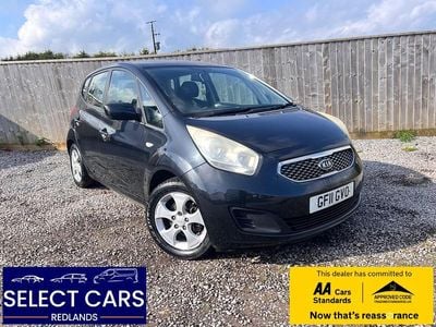 Used Kia Venga 89 HP (65 kW) 2011 Black Hatchback