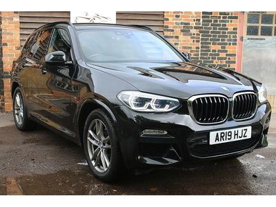 Black Used 2019 BMW X3 M Sport SUV | £24,495 (Fair price)