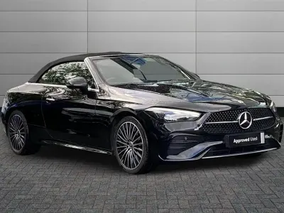 Used Mercedes CLE300 AMG Line Premium 258 HP (189 kW) 2025 Black Cabriolet