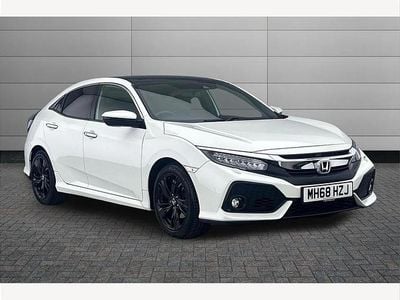 White Used 2019 Honda Civic Prestige Hatchback | £15,245 (Fair price)