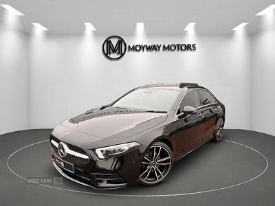 Black Used 2021 Mercedes A200 AMG Line Premium Plus Sedan | £22,490 (Expensive)