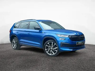 Used Skoda Kodiaq SportLine 110 HP (80 kW) 2023 Blue SUV