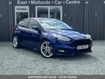 Used Ford Focus ST 2018 Blue Hatchback