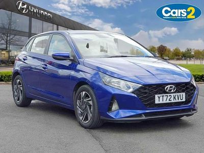 Used Hyundai i20 SE 99 HP (72 kW) 2022 Blue Hatchback