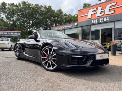 Used Porsche Boxster 330 HP (242 kW) 2014 Black Cabriolet