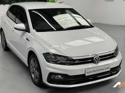Used VW Polo R-line 115 HP (84 kW) 2018 White Hatchback