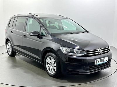 Used VW Touran Family 150 HP (110 kW) 2021 Black MPV