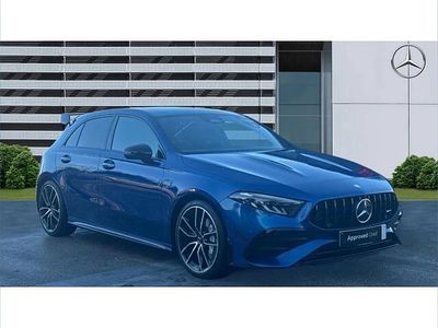 Blue Used 2024 Mercedes A35 AMG Edition Hatchback | £34,070 (Fair price)