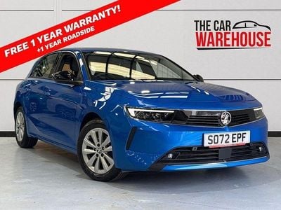 Used Vauxhall Astra Design Edition 130 HP (95 kW) 2023 Blue Hatchback