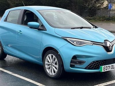 Blue Used 2021 Renault Zoe Iconic Hatchback | £9,824 (Fair price)