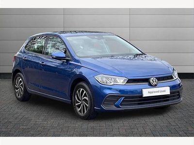 Used VW Polo Life 95 HP (69 kW) 2023 Reef blue Hatchback