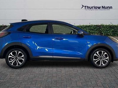 Begagnad Ford Puma Titanium 125 HK (91 kW) 2023 Blå SUV
