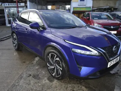 Used Nissan Qashqai Tekna+ 160 HP (117 kW) 2021 Blue SUV