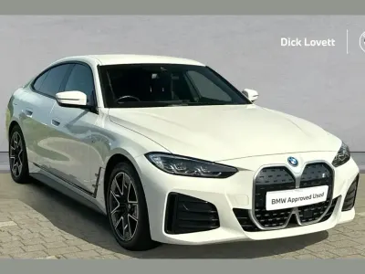 Used BMW i4 M Sport 250 kW (340 HP) 2022 White Sedan
