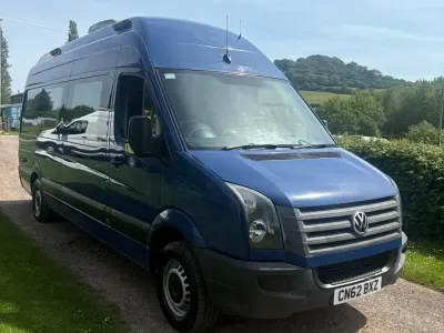 Used VW Crafter 136 HP (100 kW) 2012 Blue Van
