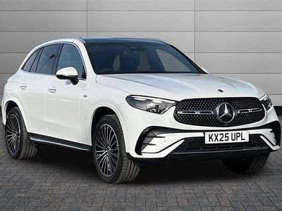 Used Mercedes GLC300e AMG line 313 HP (230 kW) 2025 Opalite white bright Estate