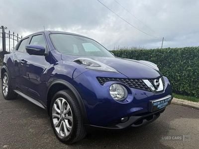 Blue Used 2015 Nissan Juke Tekna SUV | £4,500 (Fair price)