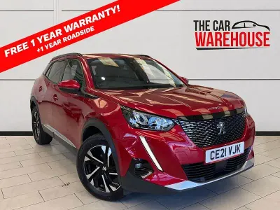 Used Peugeot 2008 Allure Premium 129 HP (94 kW) 2021 Red SUV