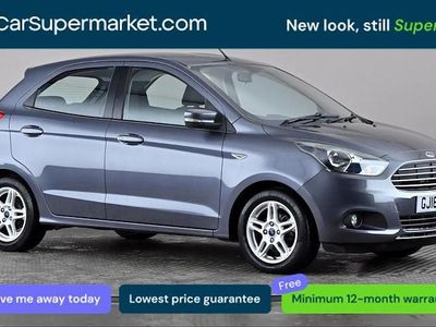 Used Ford Ka Plus Zetec 69 HP (50 kW) 2017 Grey Hatchback