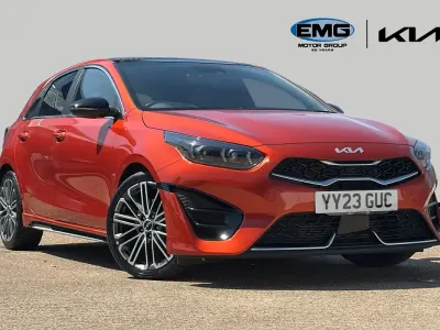 Used Kia Ceed GT-Line S 158 HP (116 kW) 2023 Orange Hatchback