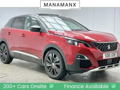Used Peugeot 3008 Premium 130 HP (95 kW) 2018 Red SUV