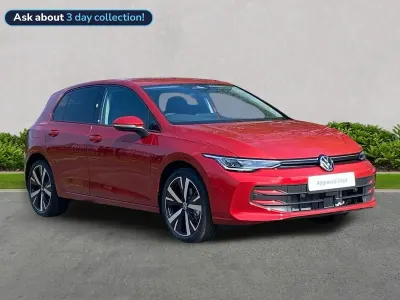 New VW Golf VIII Match 150 HP (110 kW) 2026 Red Hatchback