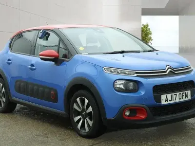 Used Citroën C3 Flair 2017 Blue Hatchback