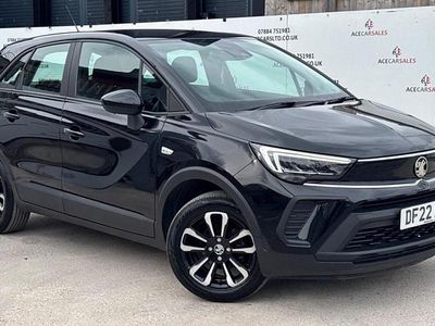 Used Vauxhall Crossland Design Edition 2022 Black SUV