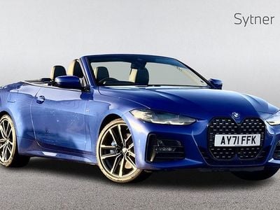 Blue Used 2021 BMW 420 M Sport Cabriolet | £30,000 (Expensive)
