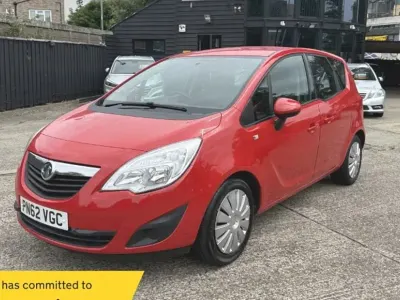 Used Vauxhall Meriva 2012 Red MPV