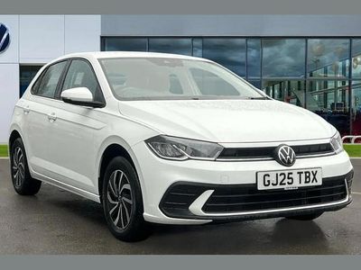White Used 2025 VW Polo Life Hatchback | £19,089 (Fair price)