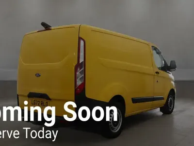 Used Ford Transit Custom 130 HP (95 kW) 2022 Yellow Van