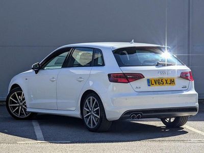 Used Audi A3 Sportback S-Line 184 HP (135 kW) 2016 White Hatchback