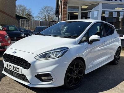 Used Ford Fiesta ST-Line 125 HP (91 kW) 2021 White Hatchback