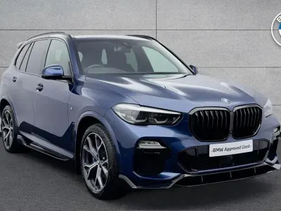 Used BMW X5 M Sport 282 HP (207 kW) 2020 Blue SUV