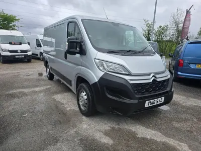 Used Citroën Relay 130 HP (95 kW) 2018 Silver Van