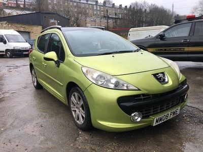Used Peugeot 207 Sport 2008 Green Estate