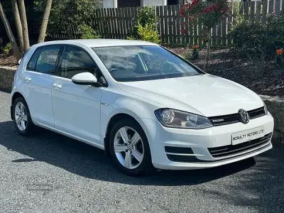 Used VW Golf VII 2016 White Hatchback