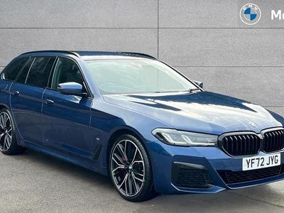 Used BMW 520 M Sport 190 HP (139 kW) 2022 Phytonic blue metallic paint  Estate