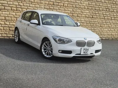 Begagnad BMW 116 2025 Vit Halvkombi