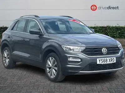 Used VW T-Roc SE 115 HP (84 kW) 2018 Grey SUV