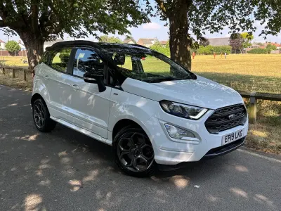 Used Ford Ecosport ST-Line 125 HP (91 kW) 2019 White SUV