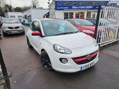 Used Vauxhall Adam Glam 2015 White Hatchback