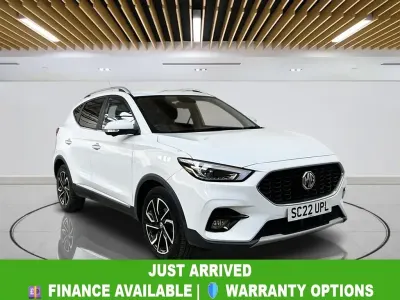 Używany MG ZS Exclusive 106 KM (77 kW) 2022 Biały SUV